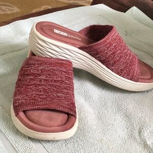 Ryokan knit slide wedge 6.5